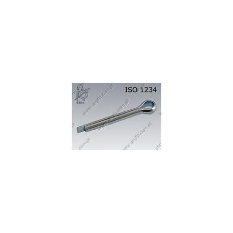 Split pin  1×10  zinc plated  ISO 1234