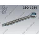 Split pin  1×10  zinc plated  ISO 1234