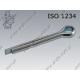 Split pin  3,2×71  zinc plated  ISO 1234