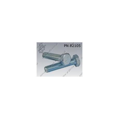 Hex bolt  M10×55-5.8 zinc plated  PN 82105