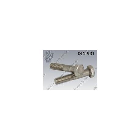 Hex bolt  M12×60-A4-80   DIN 931