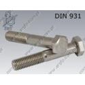 Hex bolt  M10×60-A2-70   DIN 931