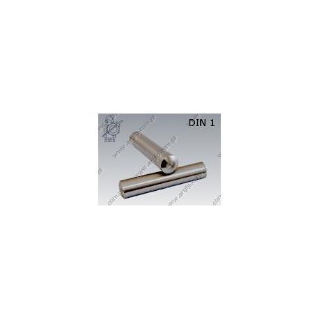 Taper pin  6×30    DIN 1 B