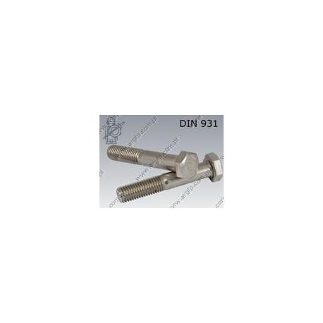 Hex bolt  M10×70-A2-70   DIN 931