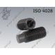 Hex socket set screw with dog point  M 8×70-45H   ISO 4028