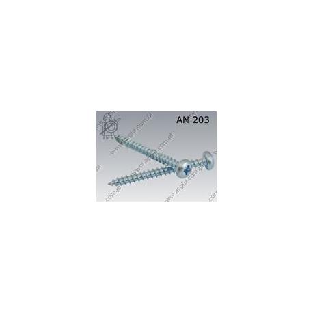 Pan head chipboard screw  Pz 4×35  zinc plated  AN 203