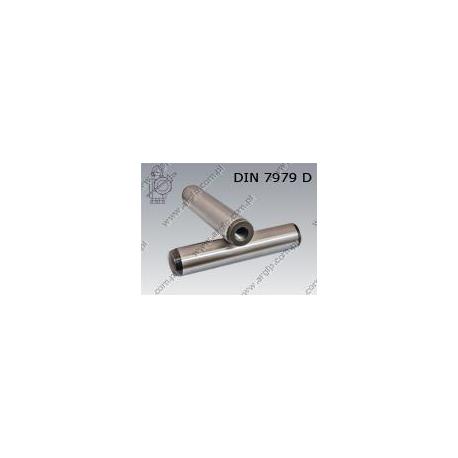 Parallel pin with int. thread  16m6×40    DIN 7979 D