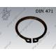 Retaining ring  A(Z) 115×4  phosph.  DIN 471