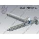 Self tapping screw  H ST 4,2×22  zinc plated  ISO 7049 C