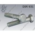 Hex bolt  M12×55-10.9 fl Zn  DIN 931