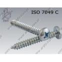 Self tapping screw  H ST 4,8×32  zinc plated  ISO 7049 C