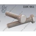 Hex bolt  M16×1,5×45-10.9 fl Zn  DIN 961