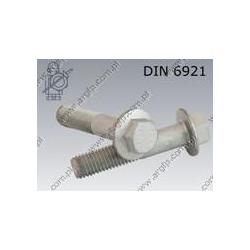 Hex flange bolt  M12×70-10.9 fl Zn  DIN 6921