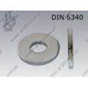 Flat washer, hardened  25(M24)  zinc plated  DIN 6340