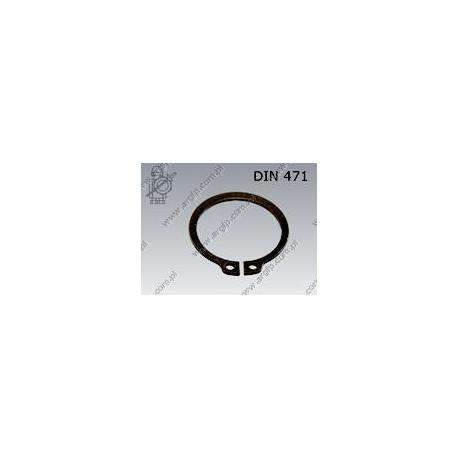 Retaining ring  A(Z) 29×1,5  phosph.  DIN 471