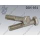 Hex bolt  M16×120-A4-80   DIN 931