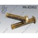 Round head rivet  2× 6-brass   PN 82952