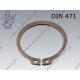 Retaining ring  A(Z) 40×1,75-1.4122   DIN 471