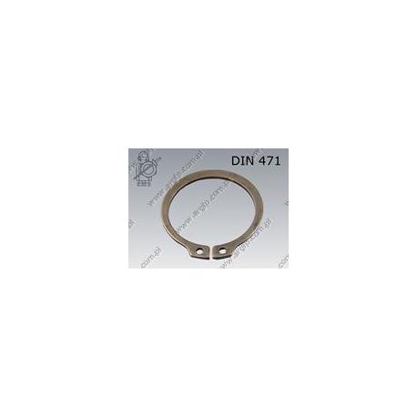 Retaining ring  A(Z) 40×1,75-1.4122   DIN 471