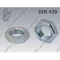 Hex thin nut  M36×2-04 zinc plated  DIN 439