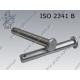 Clevis pin  16×50  zinc plated  ISO 2341 B