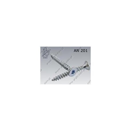 Chipboard screw hardened  Tx 5×30  zinc plated  AN 201