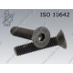 08 inbus 10 x 50 mm pk 10.9 zwart