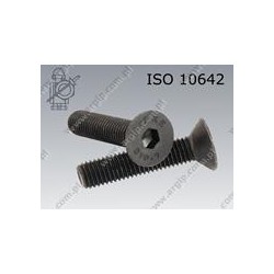 08 inbus 10 x 50 mm pk 10.9 zwart