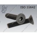 08 inbus 10 x 50 mm pk 10.9 zwart per 100